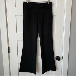 TBA the flip black dress pants w slight flare